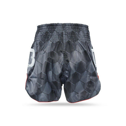 Fairtex x Booster TBT Muay Thai Short – Stealth Grey