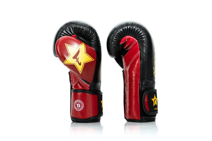 Fairtex x Booster BG V2 – Noir / Rouge / Or