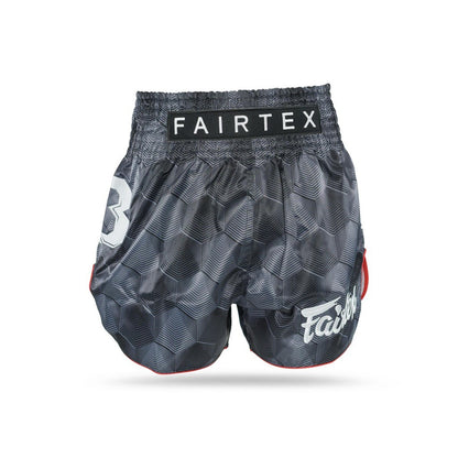 Fairtex x Booster TBT Muay Thai Short – Stealth Grey