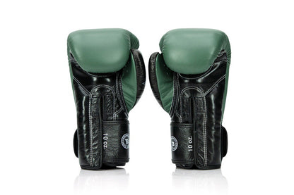 Gants de boxe Fairtex x Booster BG V2 – Vert / Noir