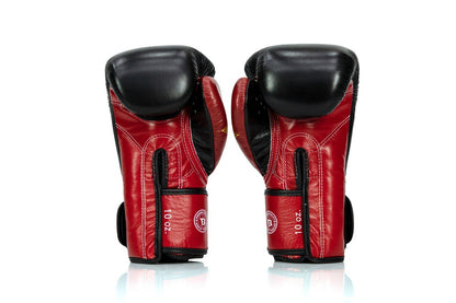 Fairtex x Booster BG V2 – Noir / Rouge / Or