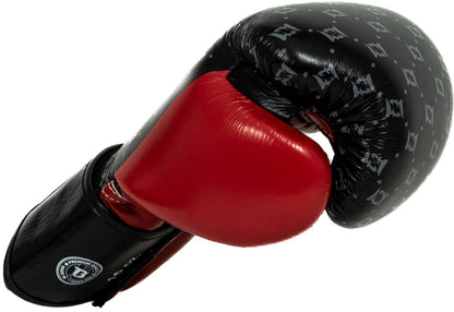 Fairtex x Booster BG Bokshandschoenen – Star Black/Wine Red