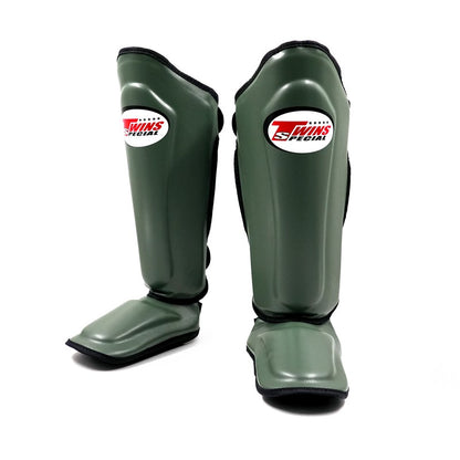 Protège-tibias Twins SGS-10 – Vert olive