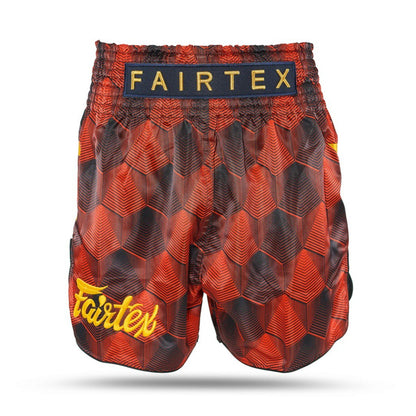 Fairtex x Booster TBT Muay Thai Short – Stealth Red